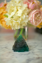 Green Fluorite Sri Meru Yantra